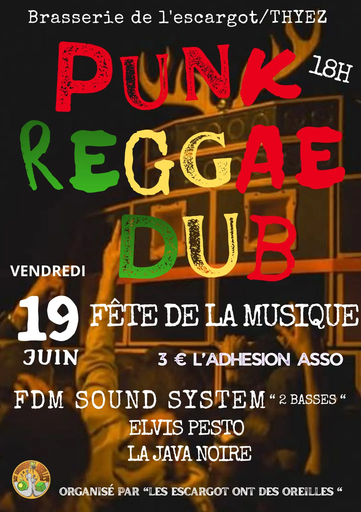 Affiche Fête de la music à Thiez