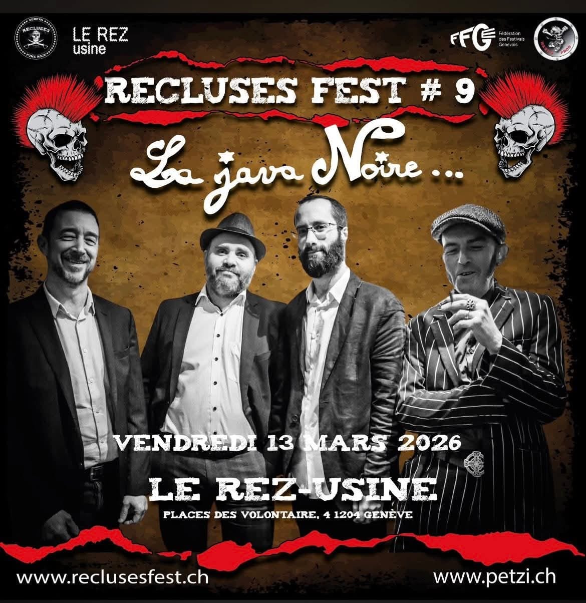 Affiche RECLUSES FEST #9