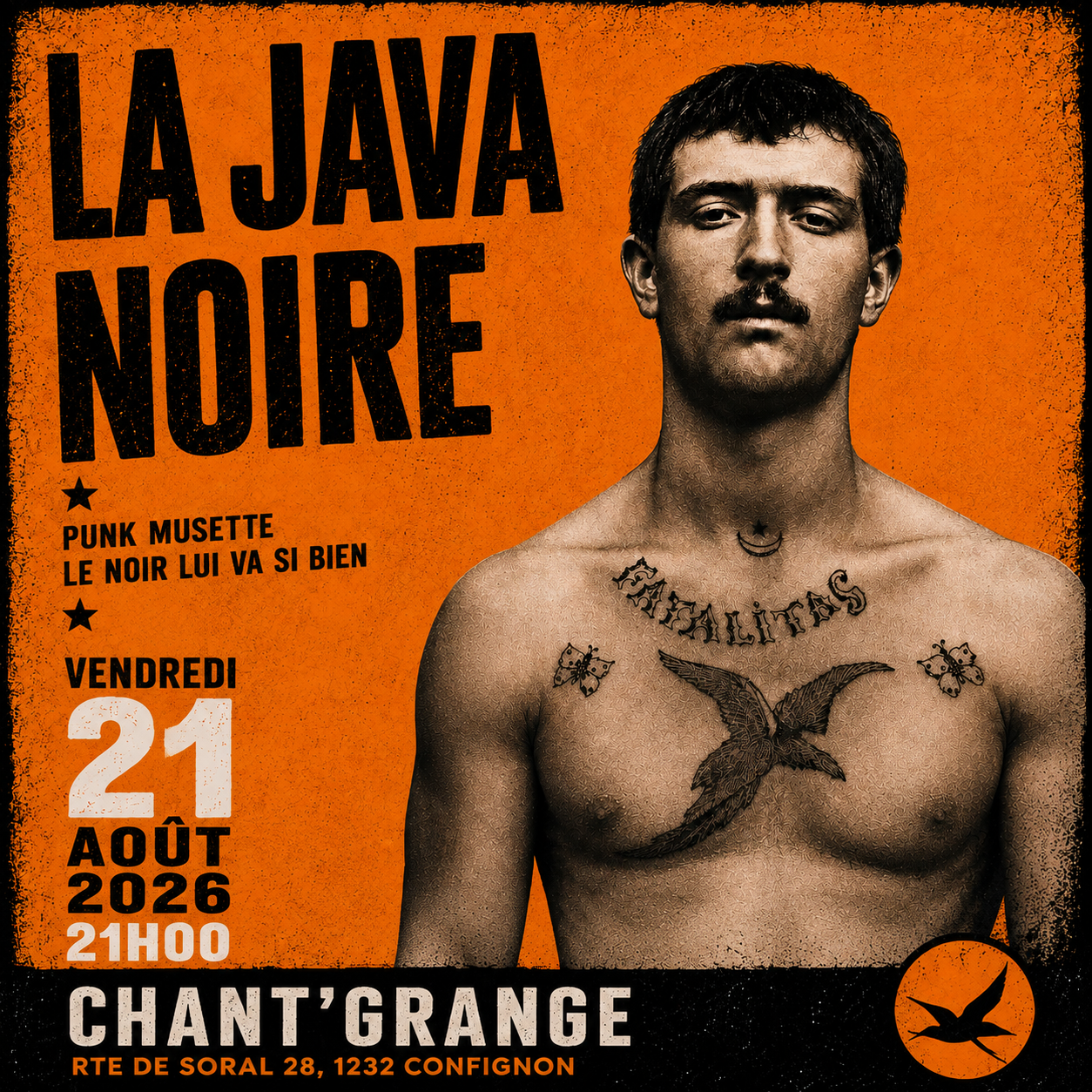 Affiche Festival 10 ans de Chant'Grange