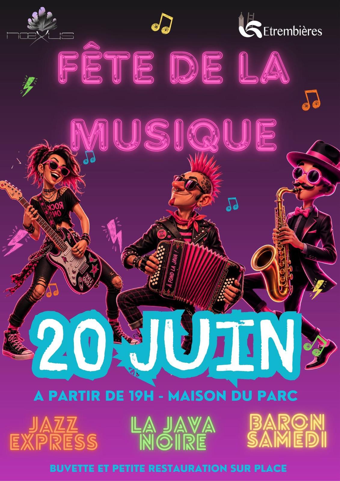 Affiche Fête de la musique 2026