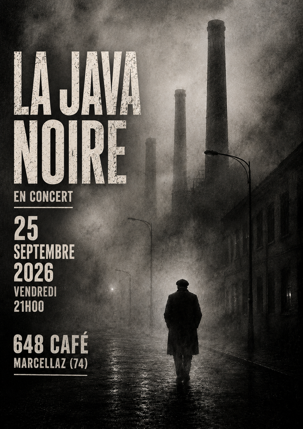 Cartel de Concert au 648 Café !