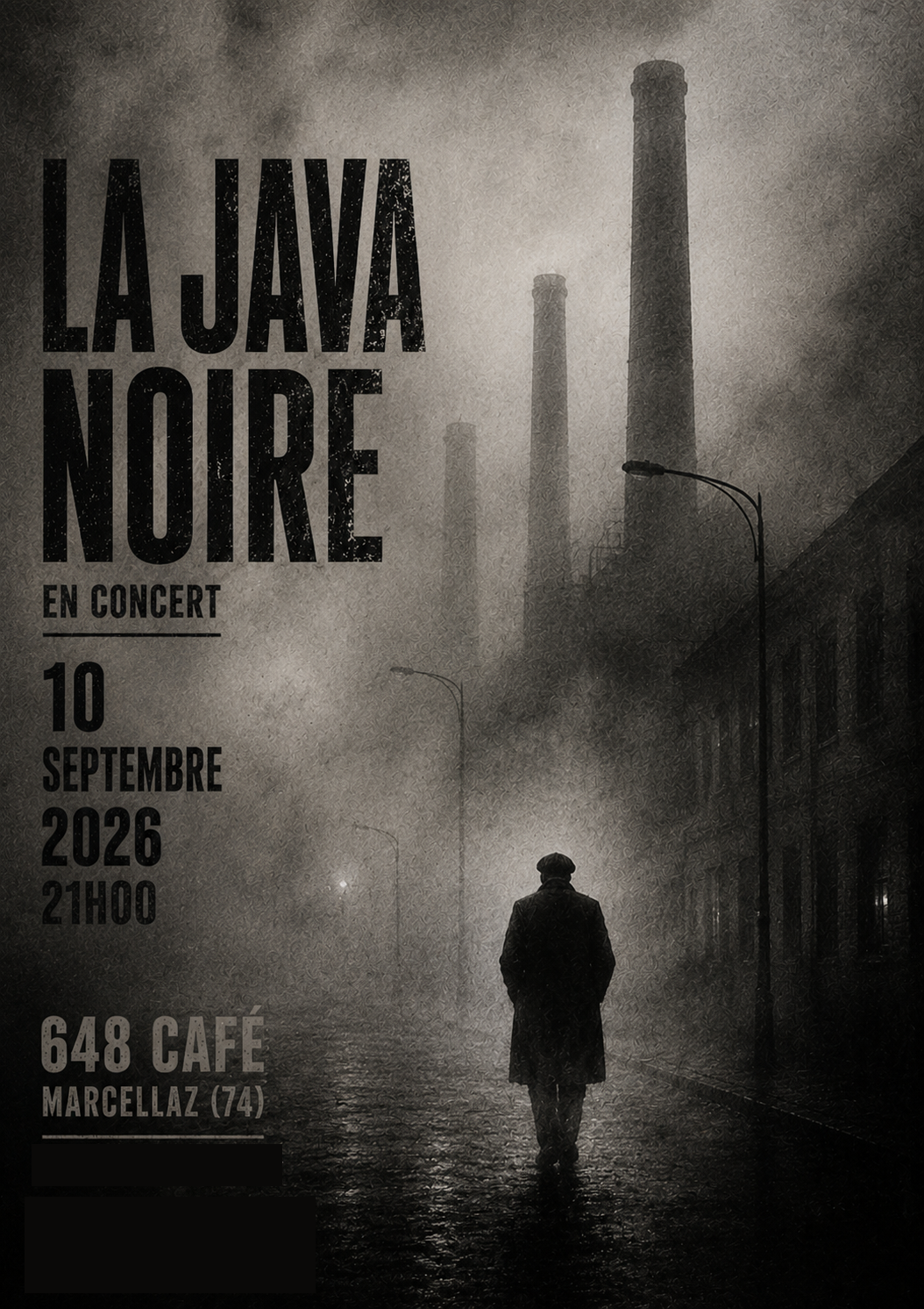 Affiche Concert au 648 Café