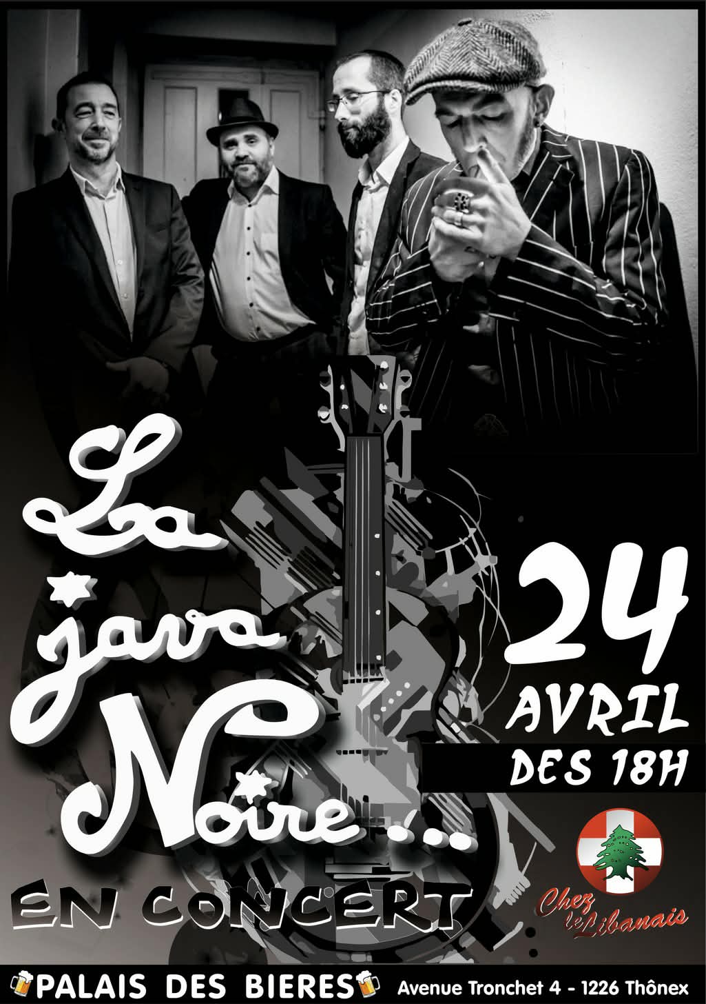 Affiche Concert "Chez le Libanais"