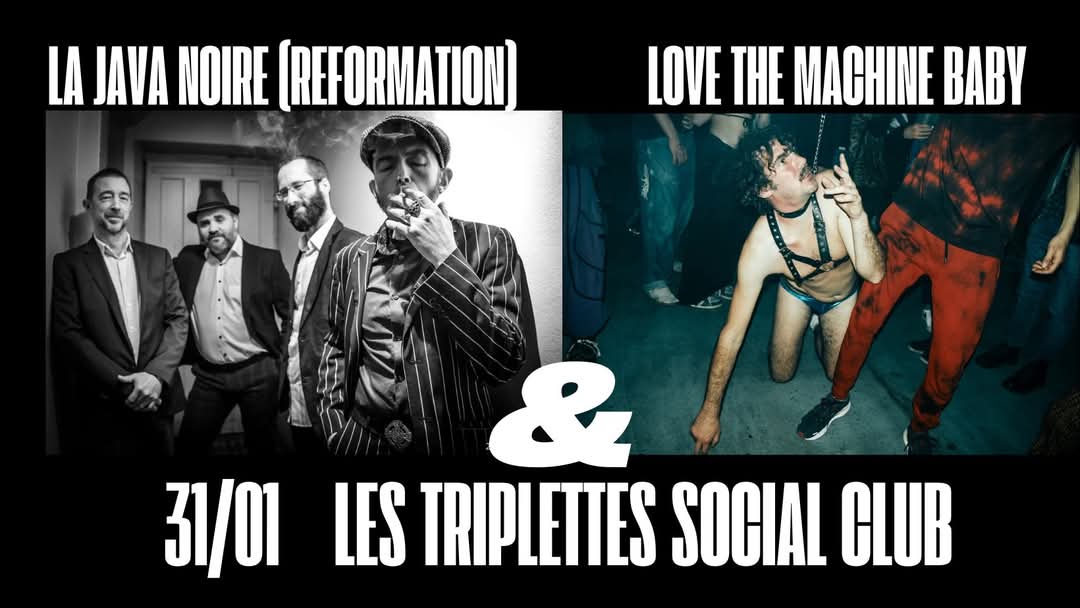 Affiche Triplettes, Java et mauvaises fréquentations